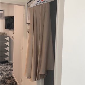 Metallic Gold Skirt